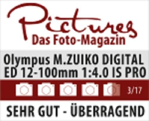 Olympus M. Zuiko Digital ED 12-100mm F4 IS Pro Objektiv, geeignet für alle MFT-Kameras (Olympus OM-D