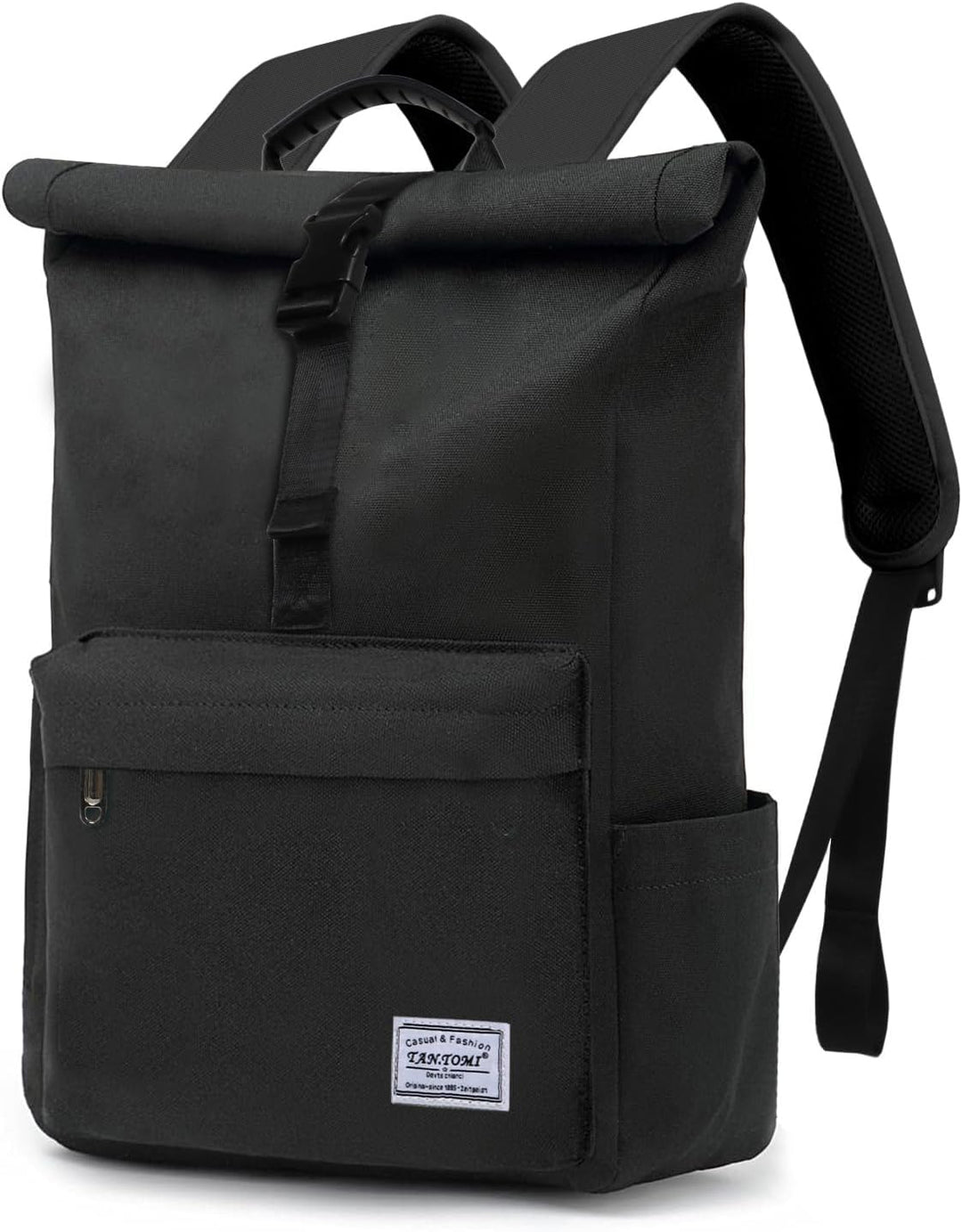 TANTOMI Rucksack Damen Herren, Rucksack Laptop Tasche 15,6 Zoll, Laptop Rucksack Damen Herren weit ö
