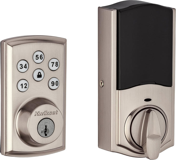 Kwikset 98880-004 SmartCode 888 Smart Lock Touchpad Elektronisches Riegelschloss mit Z-Wave Plus mit