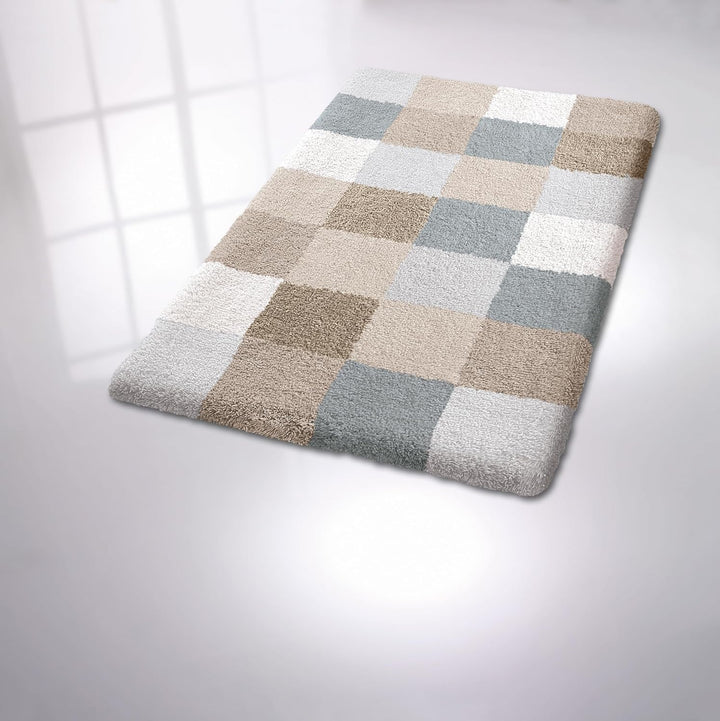 Kleine Wolke Badteppich Caro, Kaschmir 70x120 cm beige, 4004478291430 70 cm x 120 cm Beige, 70 cm x