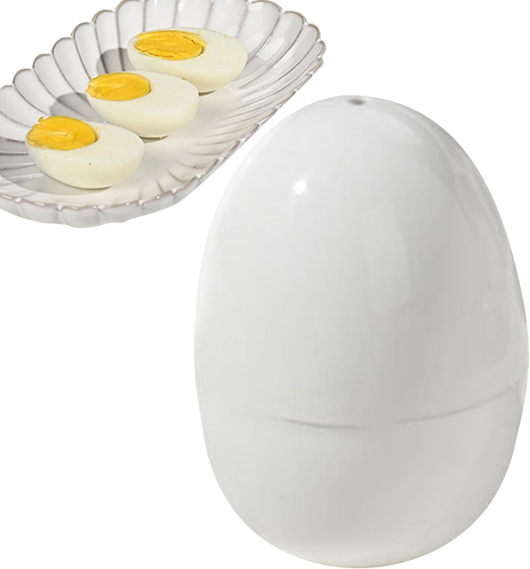 Eierkocher für die Mikrowelle,Eierpochierer für die Mikrowelle, Mikrowellen-Eierkocher, Eierdampfer