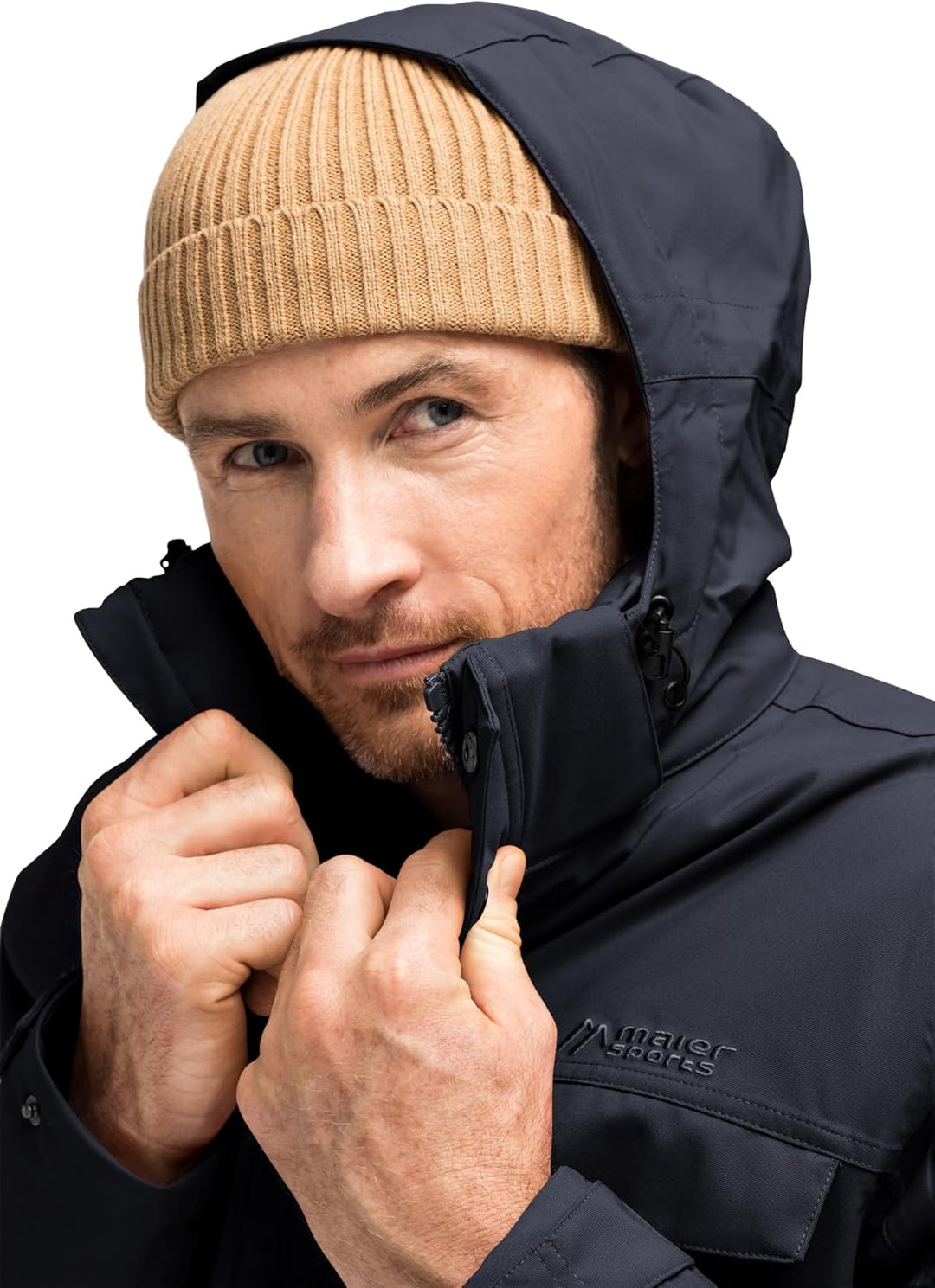 Maier Sports Herren Knuth Jacke 52 Blau, 52 Blau