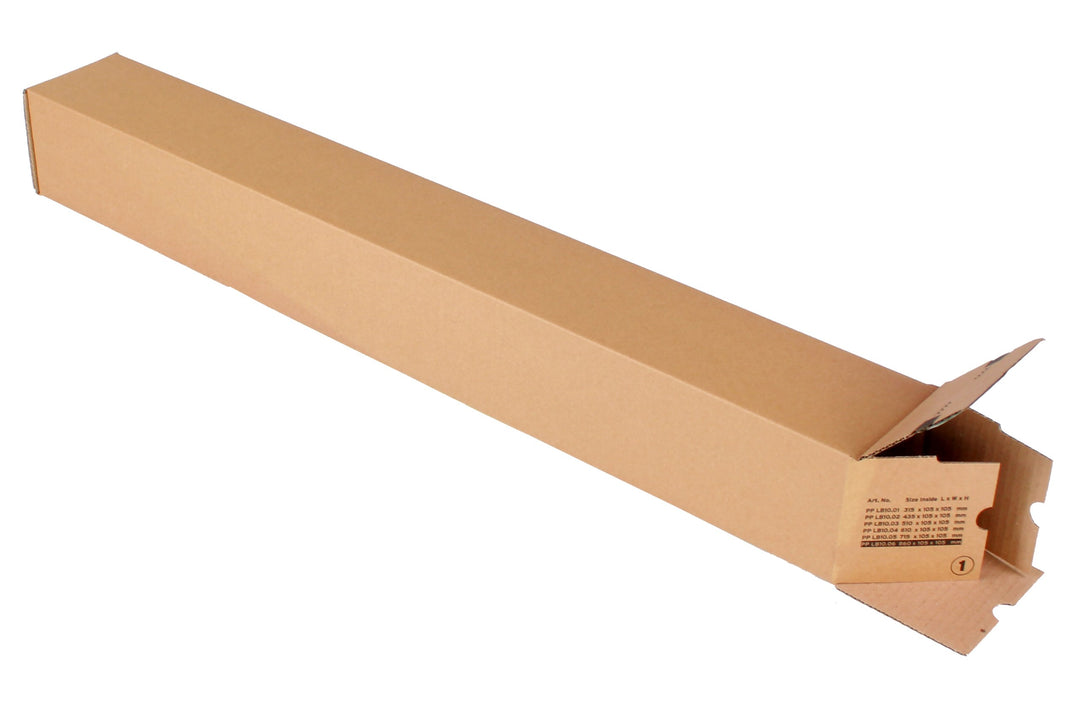 progressPACK Universalversandhülse Premium PP LB10.06 aus Wellpappe, DIN A0, 860 x 105 x 105 mm, 10-
