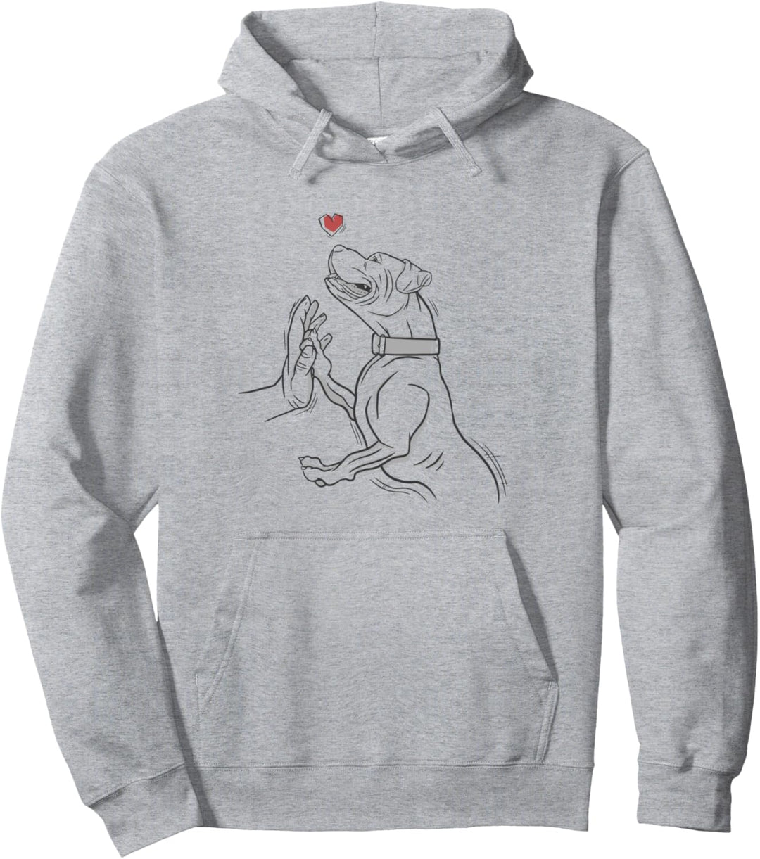 Pitbull Besitzer Lustiger Pittie-Hund Pitbull Pullover Hoodie