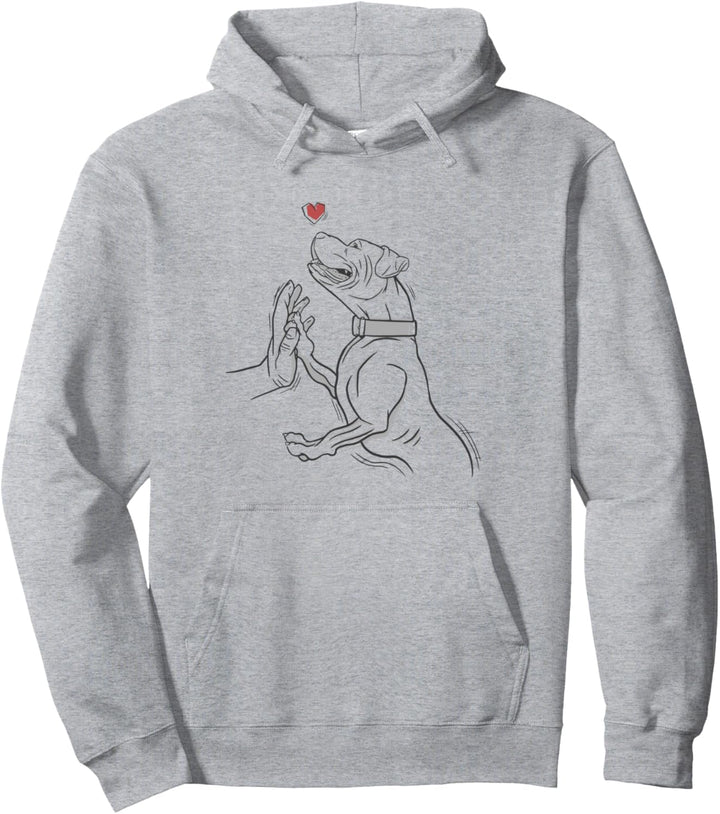 Pitbull Besitzer Lustiger Pittie-Hund Pitbull Pullover Hoodie