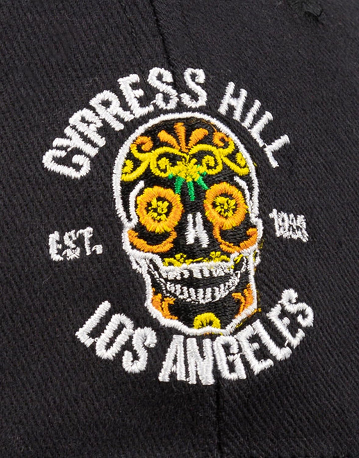 Cypress Hill Cap Unisex Schädel Logo Schwarzer Snapback | Musikartikel One Size