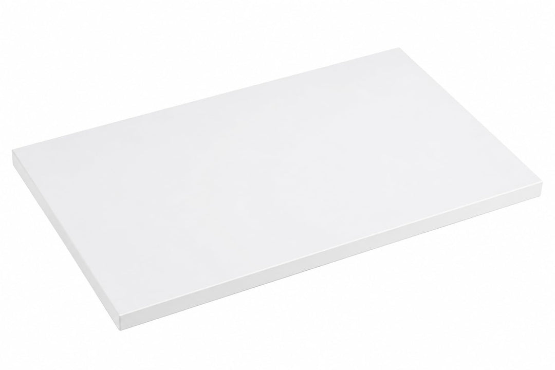 Einlegeboden nach Billy Mass für IKEA Regale (Schnee Weiss, RAL 9016, 36 × 26 cm, 38, Millimeter) Sc