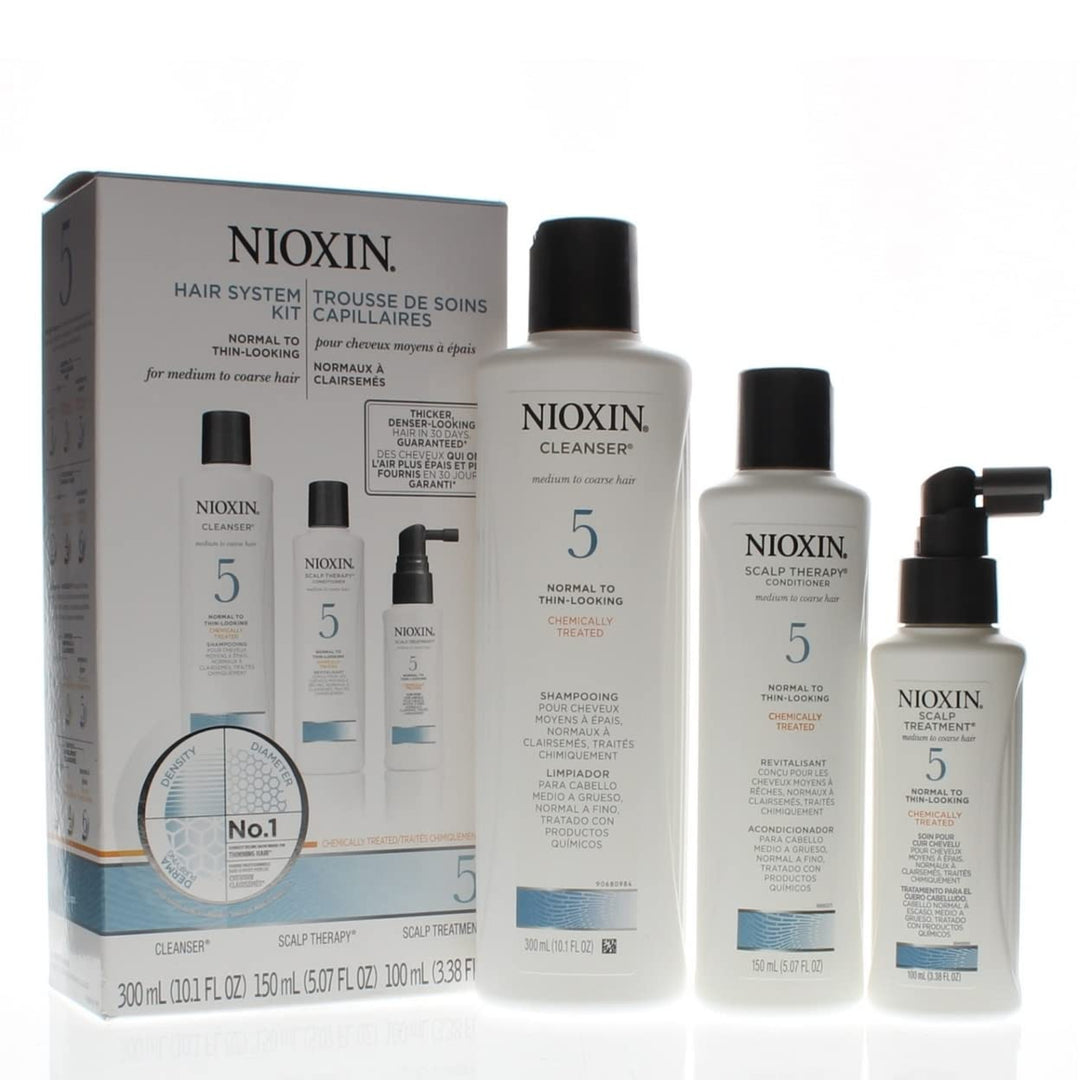 Nioxin Hair System, 3-stufige System-Kits 5 Normal To Thin Looking, 5 Normal To Thin Looking