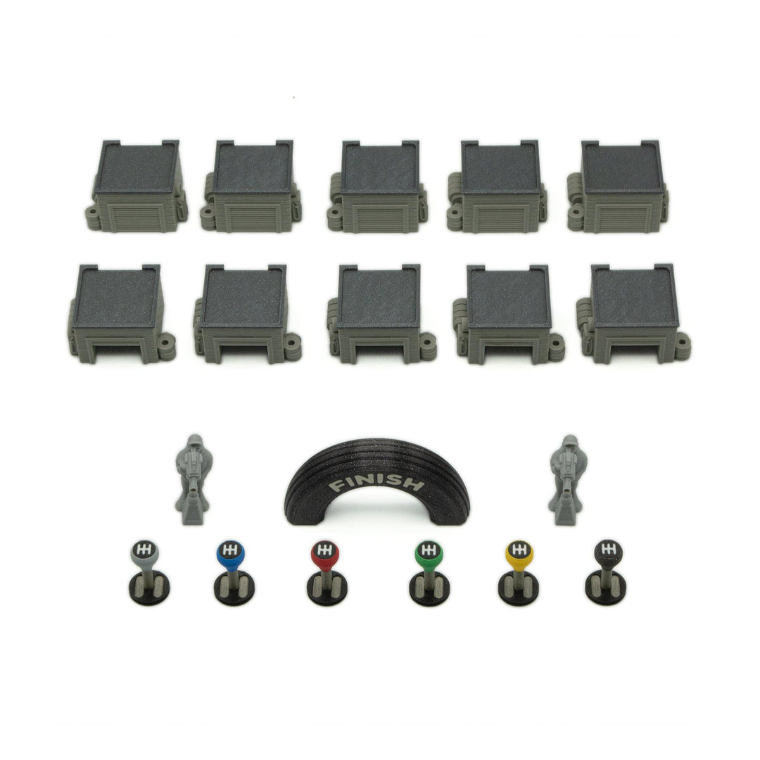 BGExpansions – Komplettpaket für die Erweiterung Heat: Pedal to The Metal und Torrential Rain | 20 L