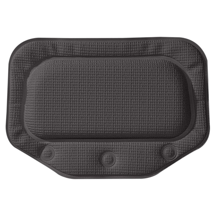Sealskin Unilux Badewannenkissen mit Saugnäpfen, Farbe: Anthrazit, Grösse: 30x20 cm 30 x 20 cm (Rech