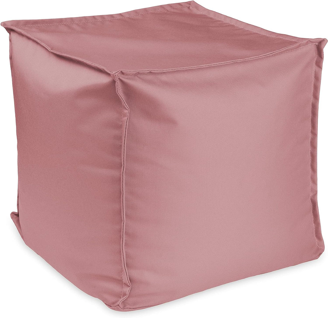chilly pilley Sitzsack Sitzhocker mit EPS-Perlen Füllung 40x40x40cm Fusshocker Sitz-Pouf für Kinder
