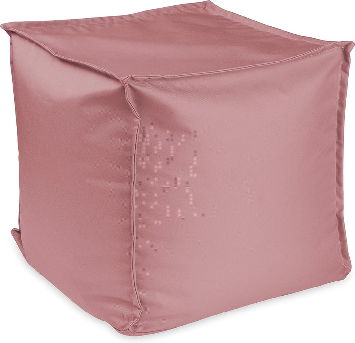 chilly pilley Sitzsack Sitzhocker mit EPS-Perlen Füllung 40x40x40cm Fusshocker Sitz-Pouf für Kinder