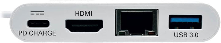 Tripp Lite U444-06N-HGU-C USB-C-Multiport-Adapter - HDMI, USB 3.0-Port, GbE, 60W PD-Charging, HDCP,