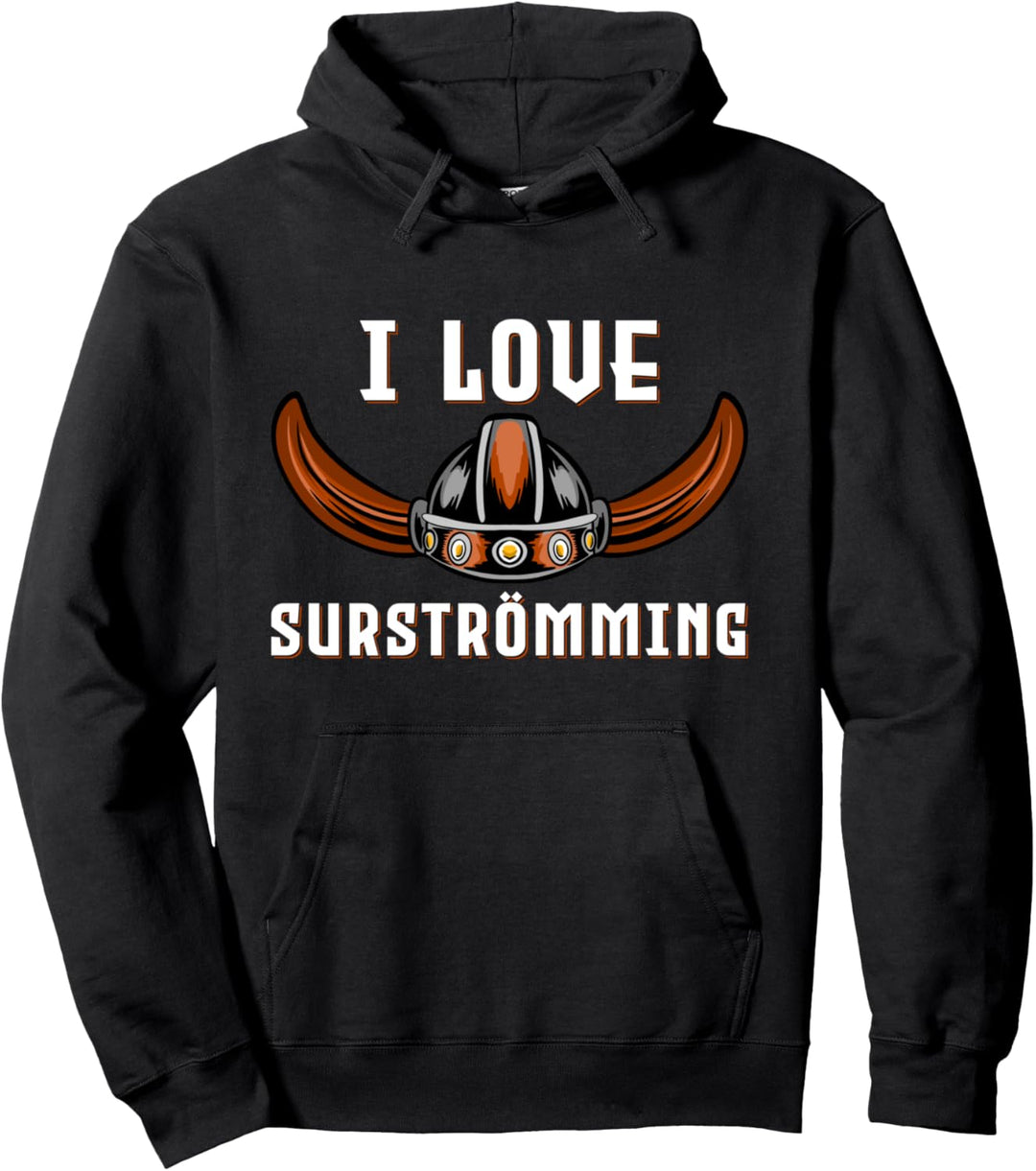Surströmming Challenge Fisch Hering Schweden Norwegen Pullover Hoodie