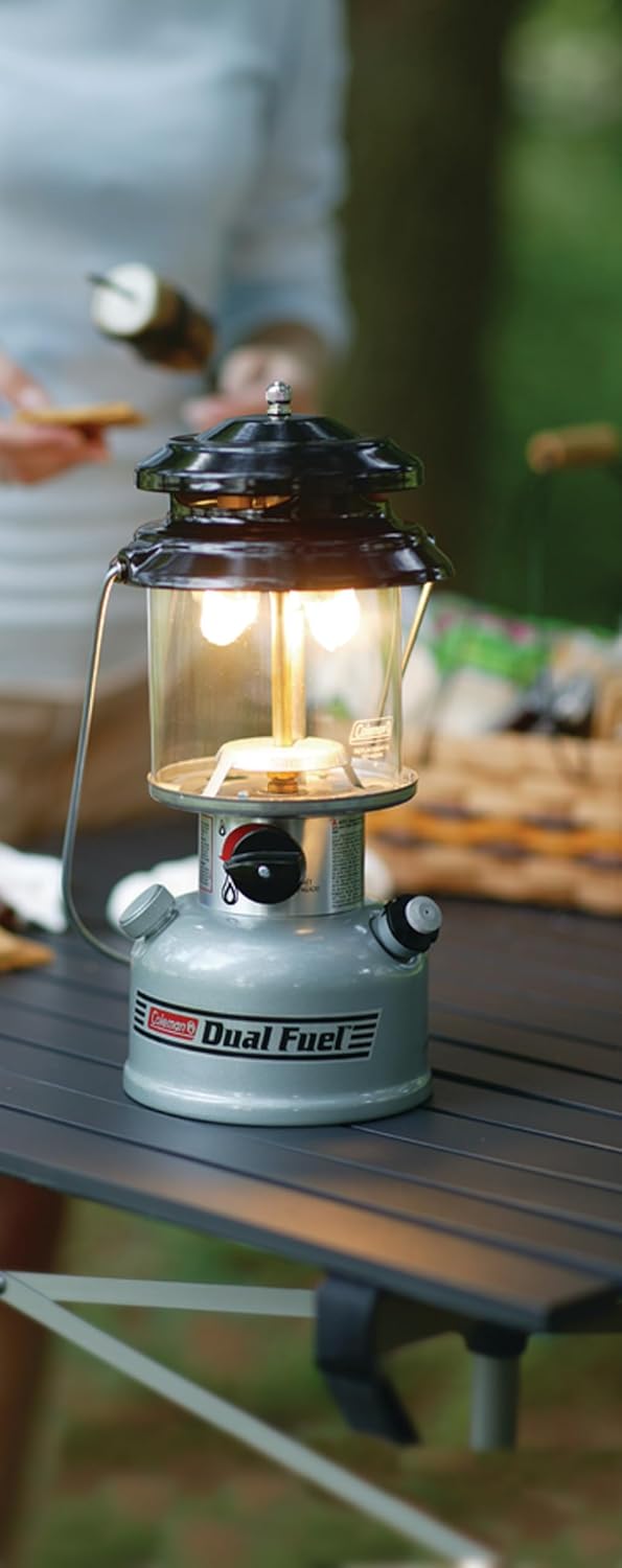 Coleman Premium DUAL Fuel Lantern W/Hard Carry CASE