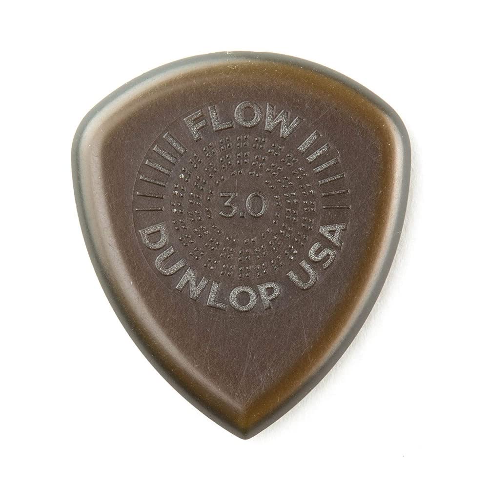 Médiators Jim Dunlop 3,00mm Flow Jumbo Grip 3,00mm sachet de 12 Sachet de 12 3,00mm Einzelbett, Sach