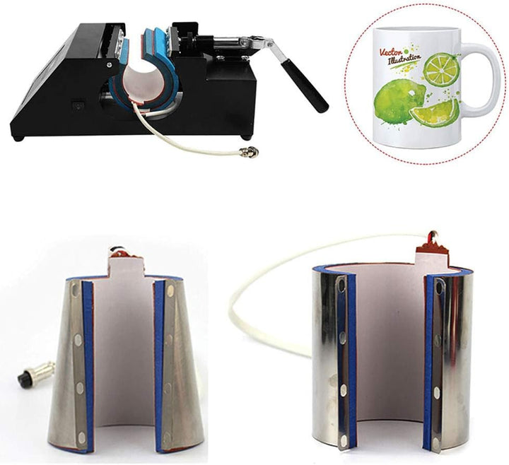 313 ml Wärmepresse Maschine Tasse Druckmaschine 220 V Becher Tasse Presse Heizung Transfer Aufsatz S
