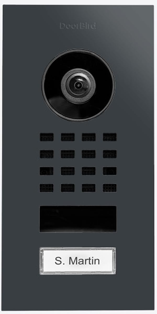 DoorBird D1101V IP Video Türstation Unterputz RAL 7016