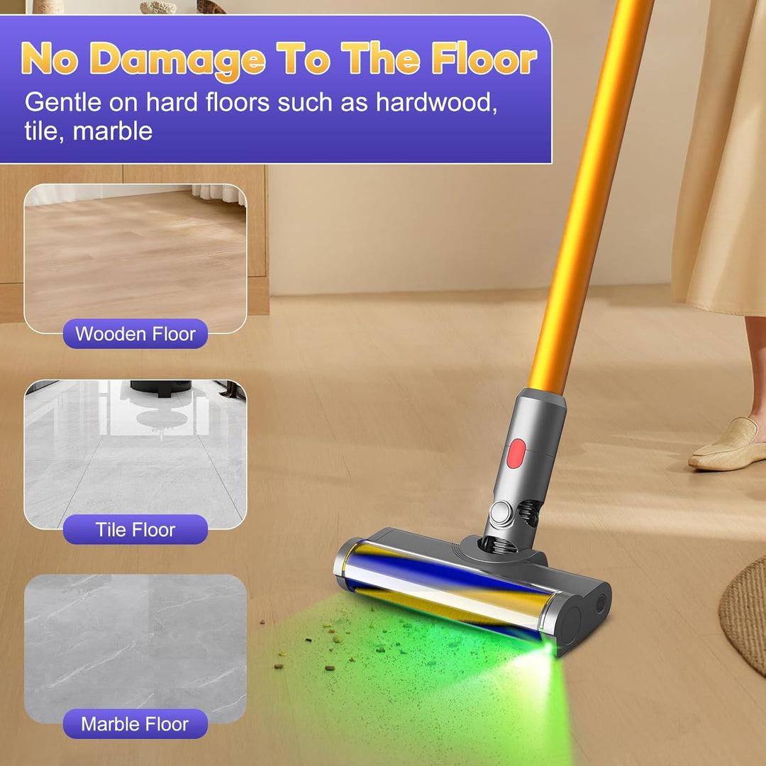 Weicher Rollbürstenkopf für Dyson V12 Detect Slim / V10 Slim Zubehör, schnurlose Reiniger, Hartholzb