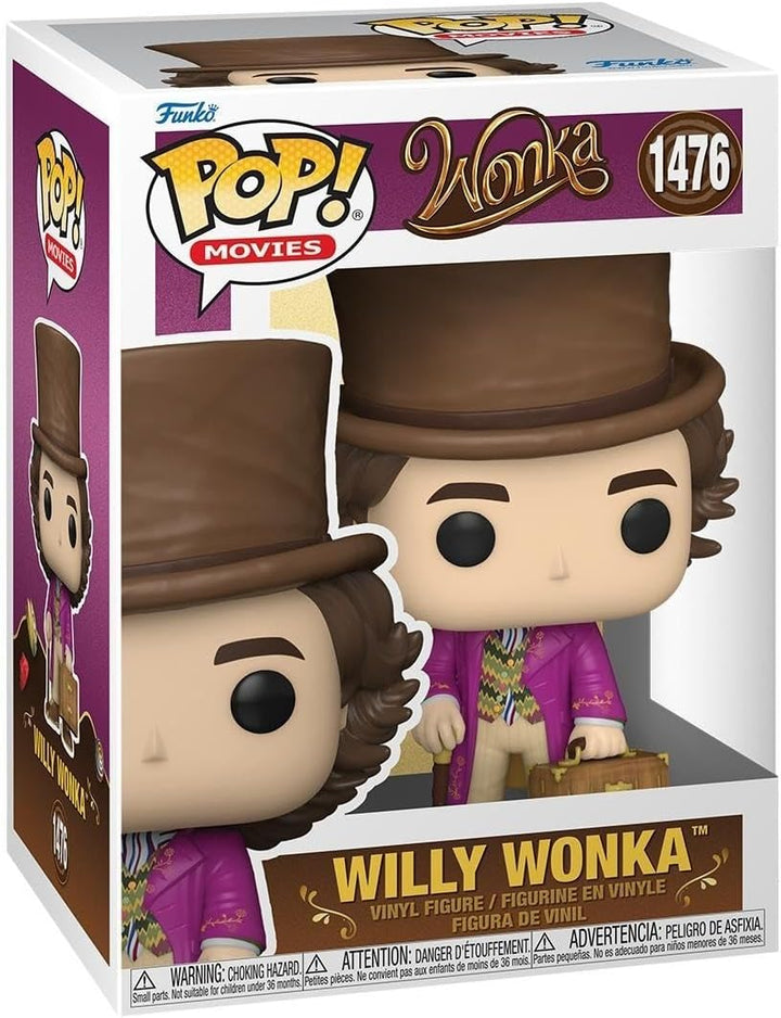 Funko POP! Movies: Wonka - Willy Wonka - Vinyl-Sammelfigur - Geschenkidee - Offizielle Handelswaren