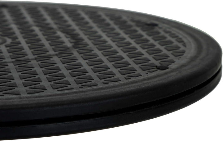 Lawei 2 Stück Drehteller Rotierende Plattenteller Lazy Susan Rund Drehplatte für TV Lautsprecher Mon