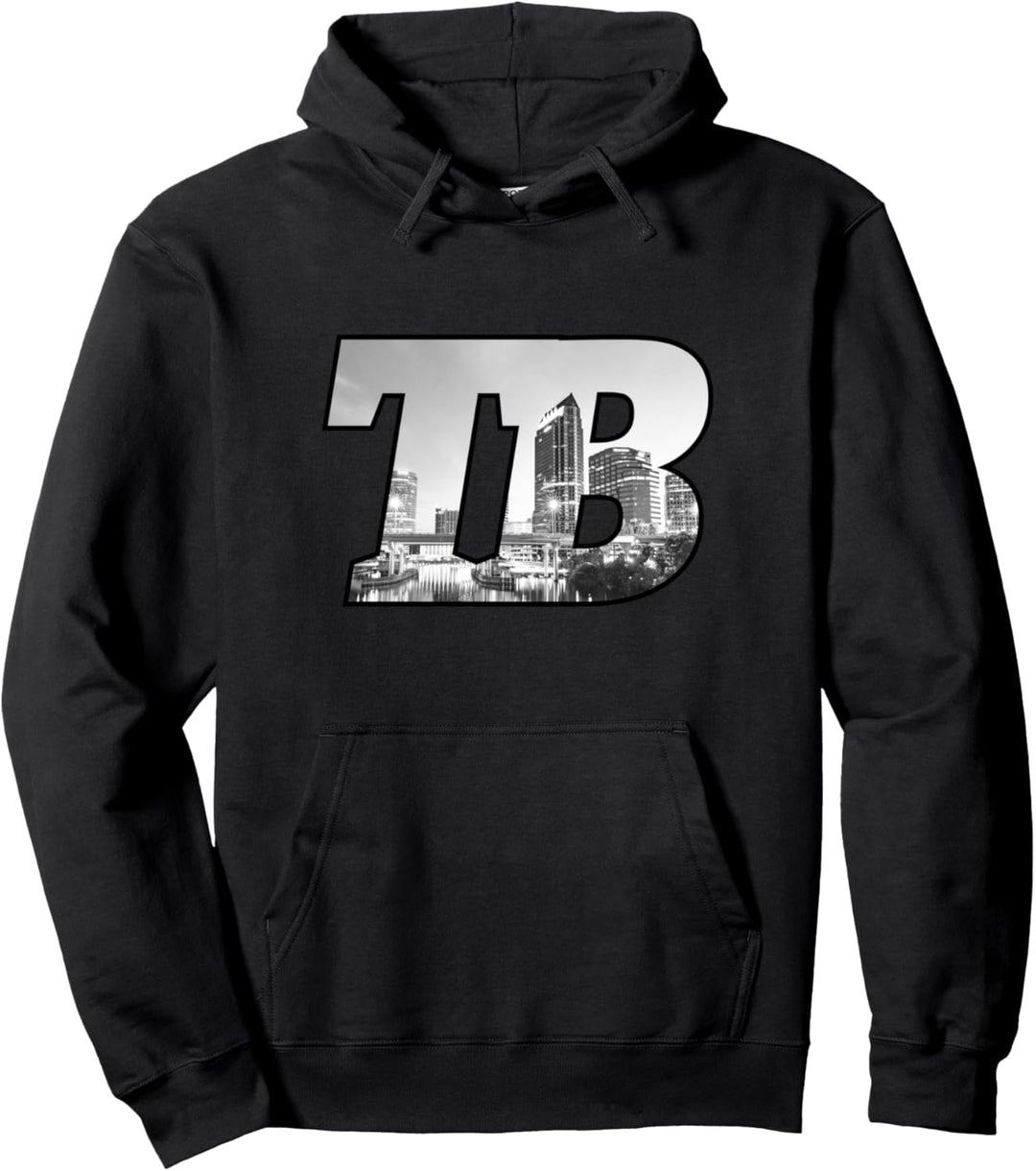 TB Tampa Bay City Skyline von Tampa Bay, Florida Pullover Hoodie