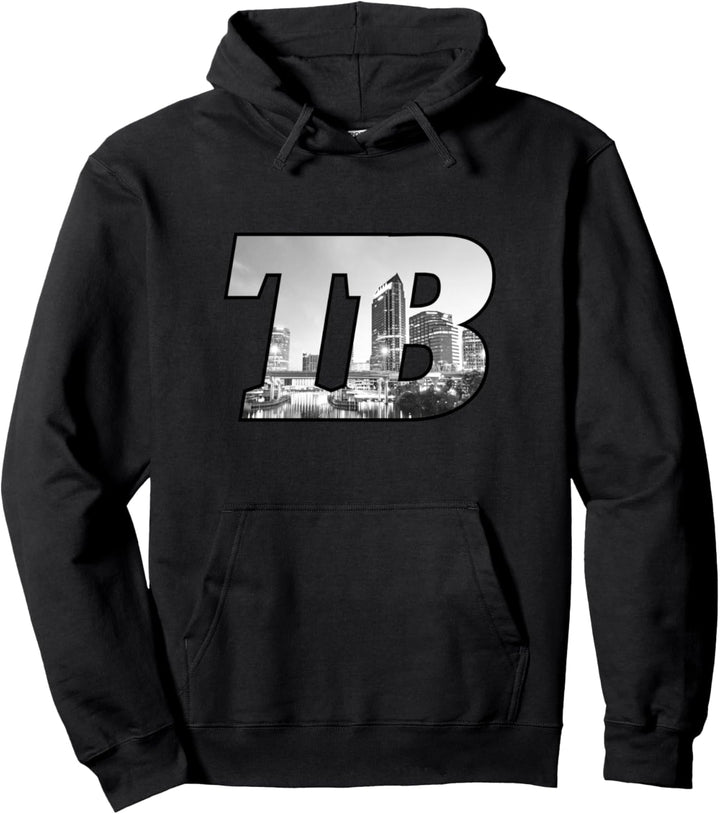 TB Tampa Bay City Skyline von Tampa Bay, Florida Pullover Hoodie