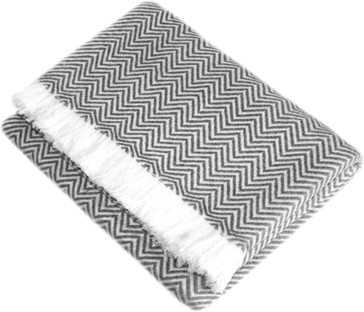 Lorenzo Cana - Kaschmirdecke Wohndecke, Decke aus 100% Kaschmir, handgewebte Sofadecke Wolldecke, Gr