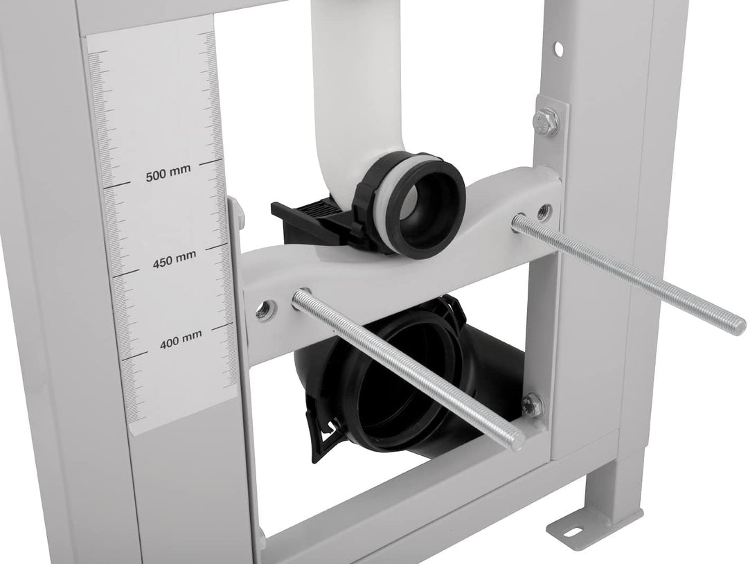 Vorwandelement für Wand-WC , Sitzhöhe verstellbar von 400 - 500 mm