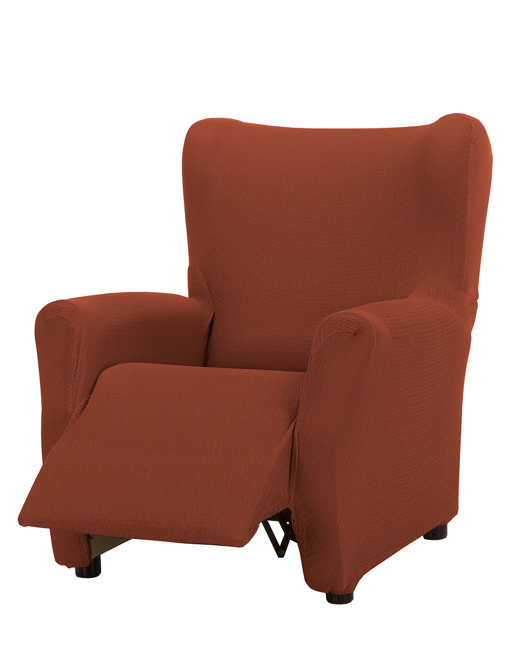 Martina Home Tunez Sesselbezug, Leder Relax de 70 a 90 cm ancho Rostrot (Teja), Rostrot (Teja)
