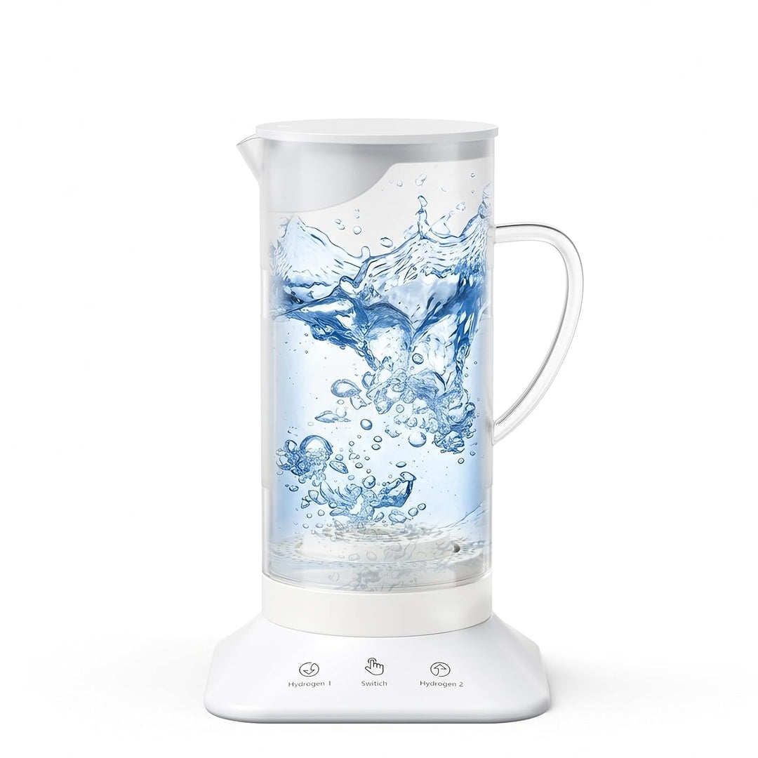 1.2L Wasserstoff Wasserflasche, Wasserstoff-Ionisator mit 1200ppb & 2800ppb, Wasserstoff Generator i