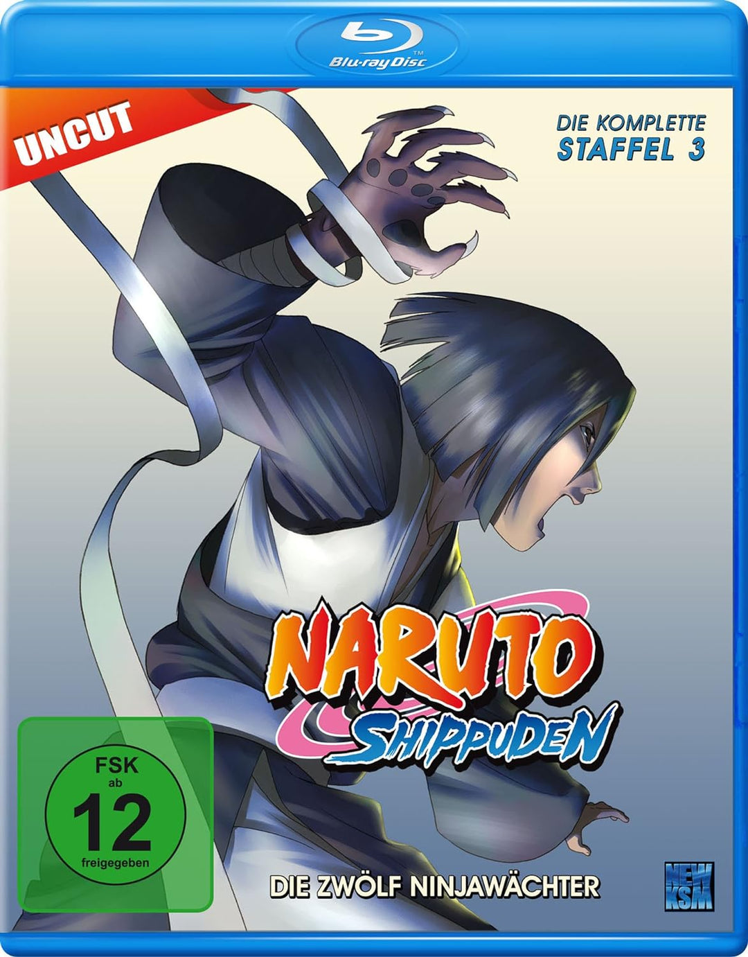Naruto Shippuden, Staffel 3: Die Zwölf Ninjawächter (Episoden 274-291, uncut) [Blu-ray], Blu-ray
