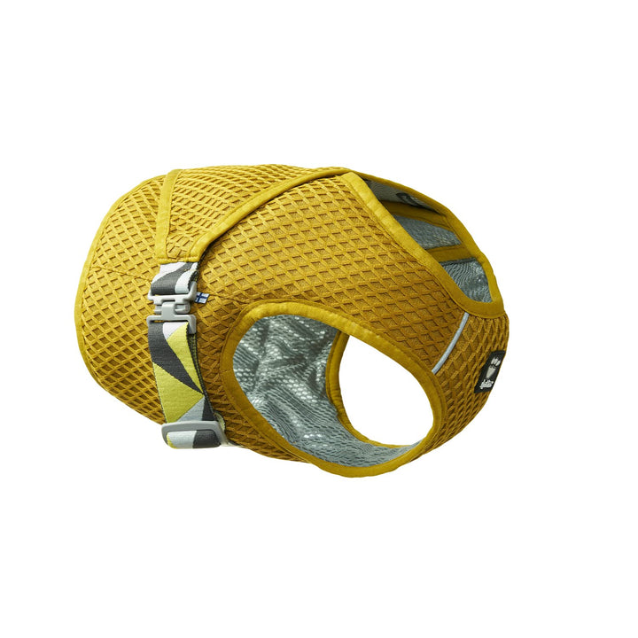 Hurtta Kühlweste für Hunde, Kühljacke Hund, Gelb, 85-95 Kurkuma 85-95, Kurkuma 85-95