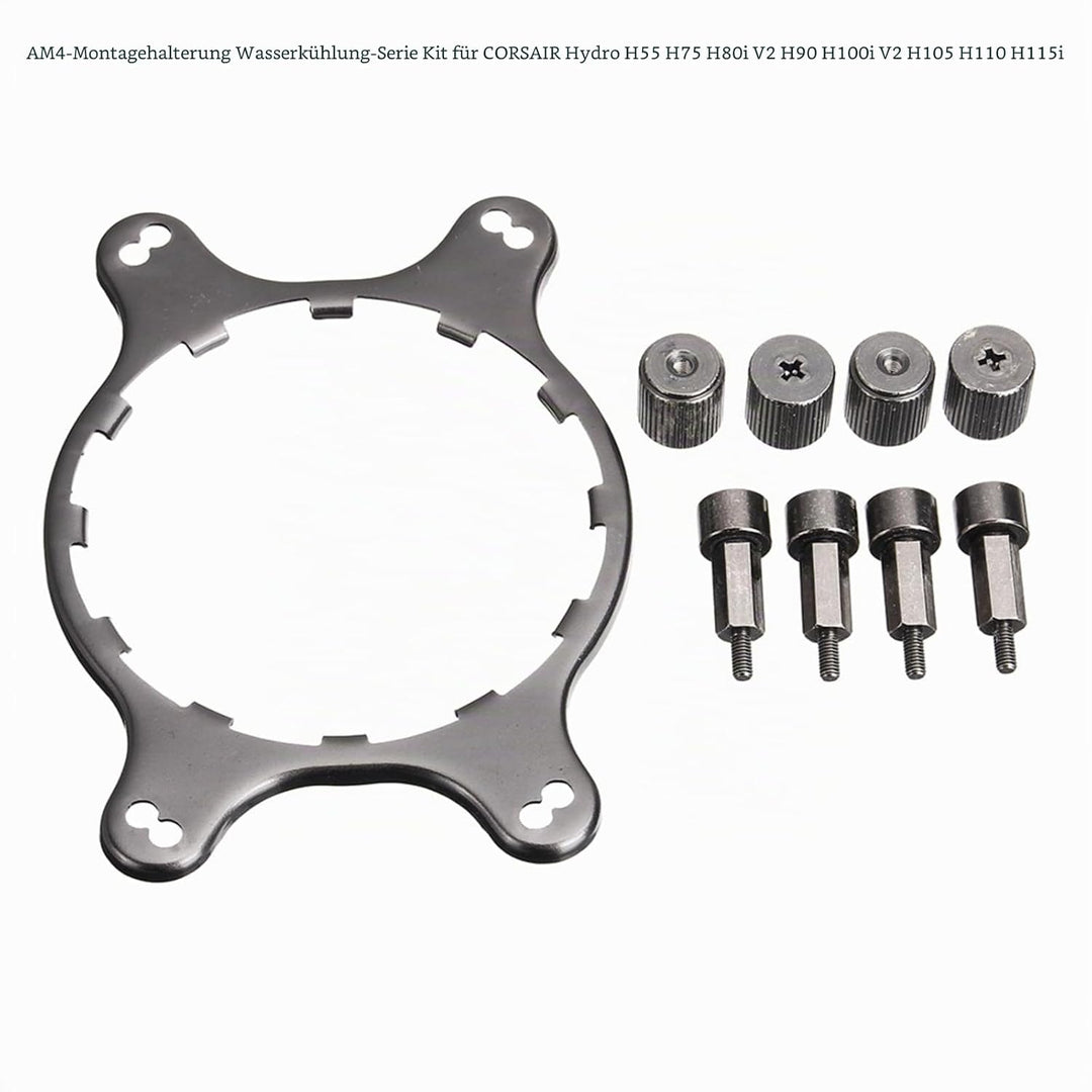 AM4 CPU Wasserkühlung Retention Bracket Kit Kompatibel mit Corsair Hydro H55 H75 H80i v2 H90 H100i v