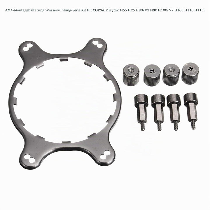 AM4 CPU Wasserkühlung Retention Bracket Kit Kompatibel mit Corsair Hydro H55 H75 H80i v2 H90 H100i v