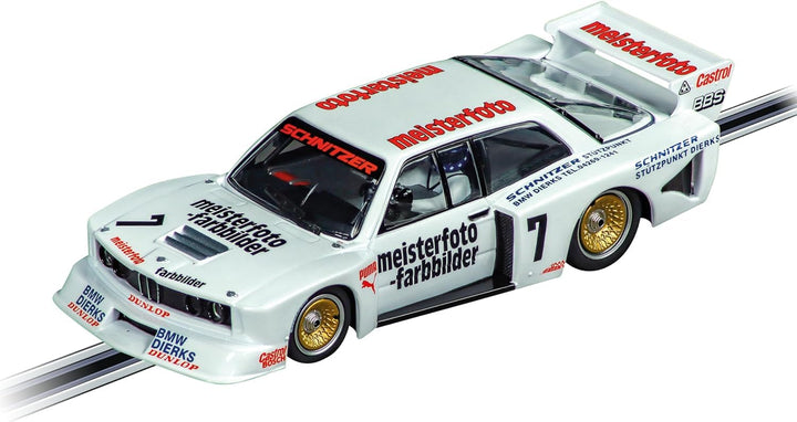 Carrera Digital 132 | BMW 320 Turbo Flachbau Team Schnitzer, No.7 | Auto für Rennbahn | Rennbahnen u