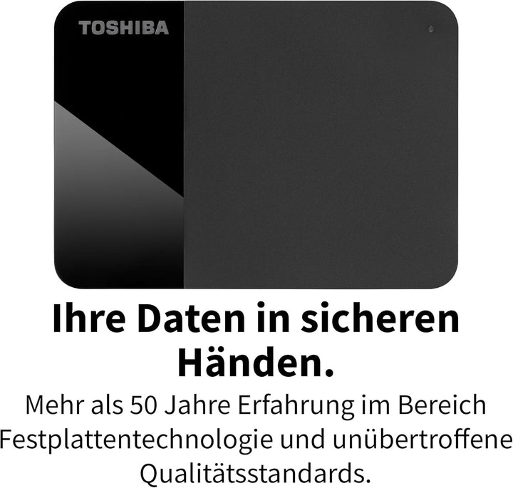 Toshiba Canvio Ready 1TB black 2.5" - Festplatte - 2,5"