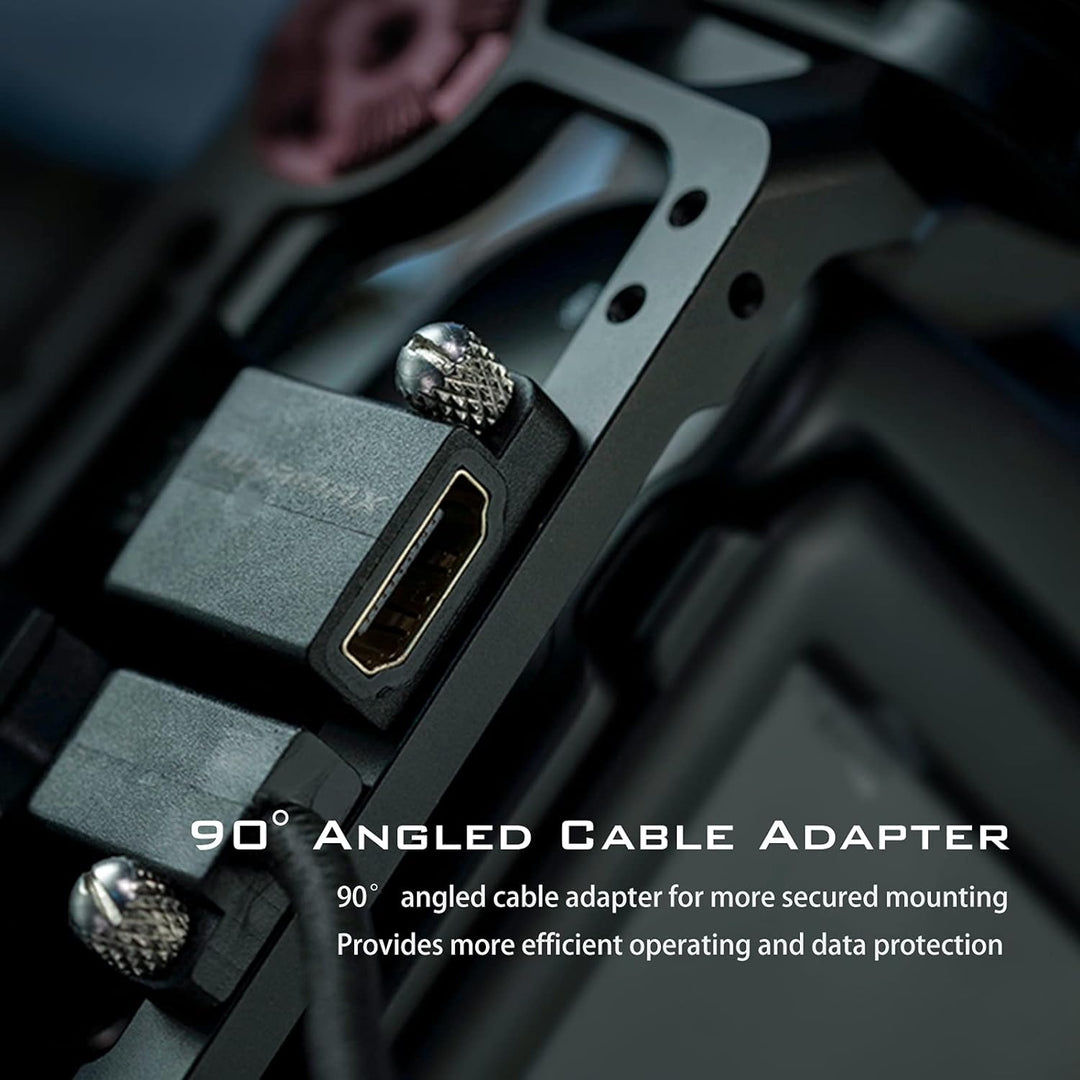 Tilta Basic Kit kompatibel mit BMPCC 6K Pro Full Camera Cage Abnehmbares Design Leicht Kompakt Langl