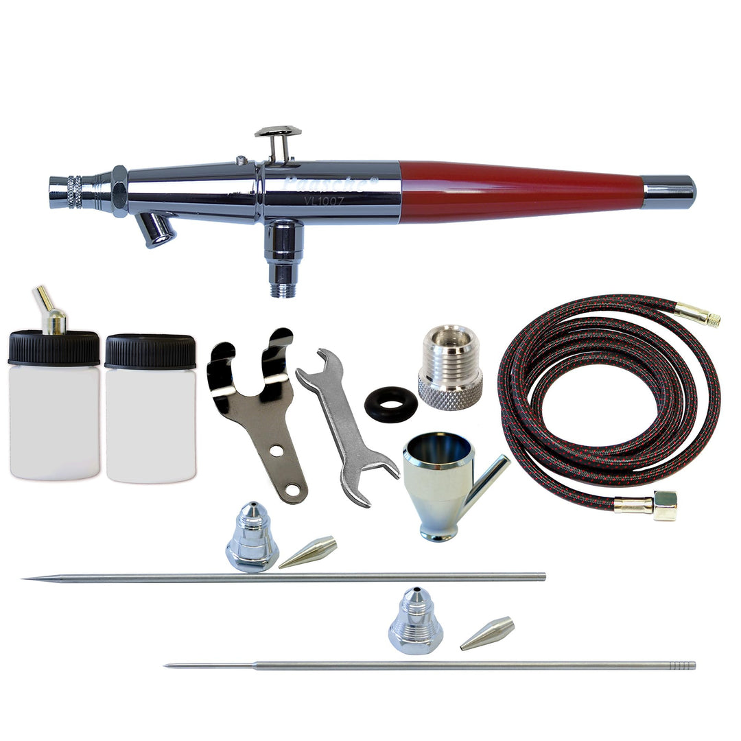 Paasche Airbrush Double Action Siphon Airbrush-Set, Mehrfarbig