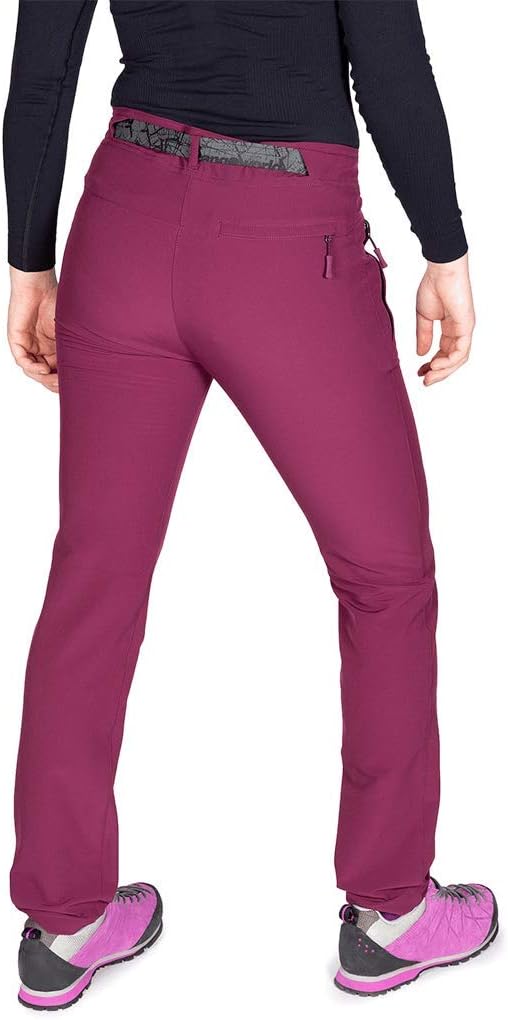 Trangoworld Damen Naym Lange Hose M Granatrot, M Granatrot
