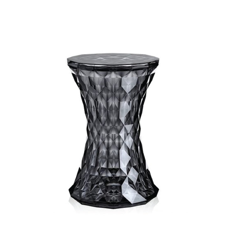 Kartell Stone, Hocker, Fumè Outdoor Fumé, Outdoor Fumé