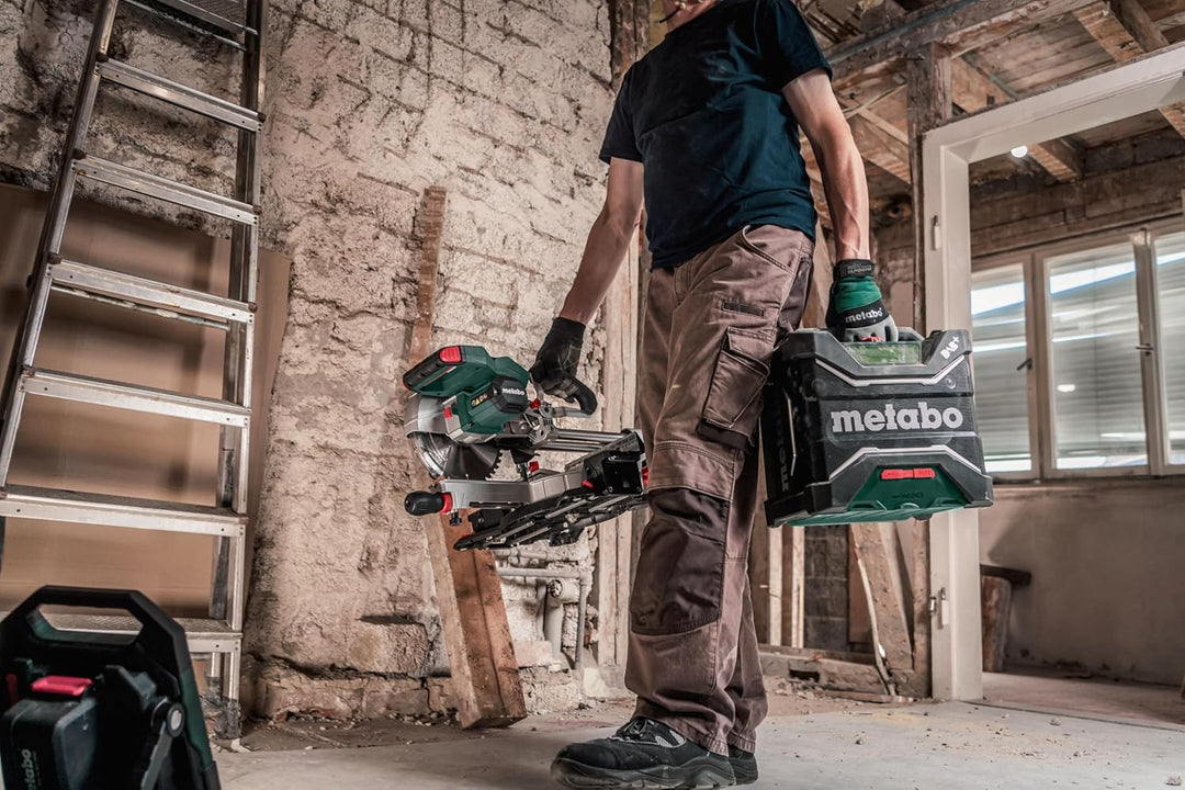 Metabo Akku-Baustellenradio RC 12-18 32W BT DAB+, 18 V, mit Bluetooth und AUX, Schutzklasse IP 54, R