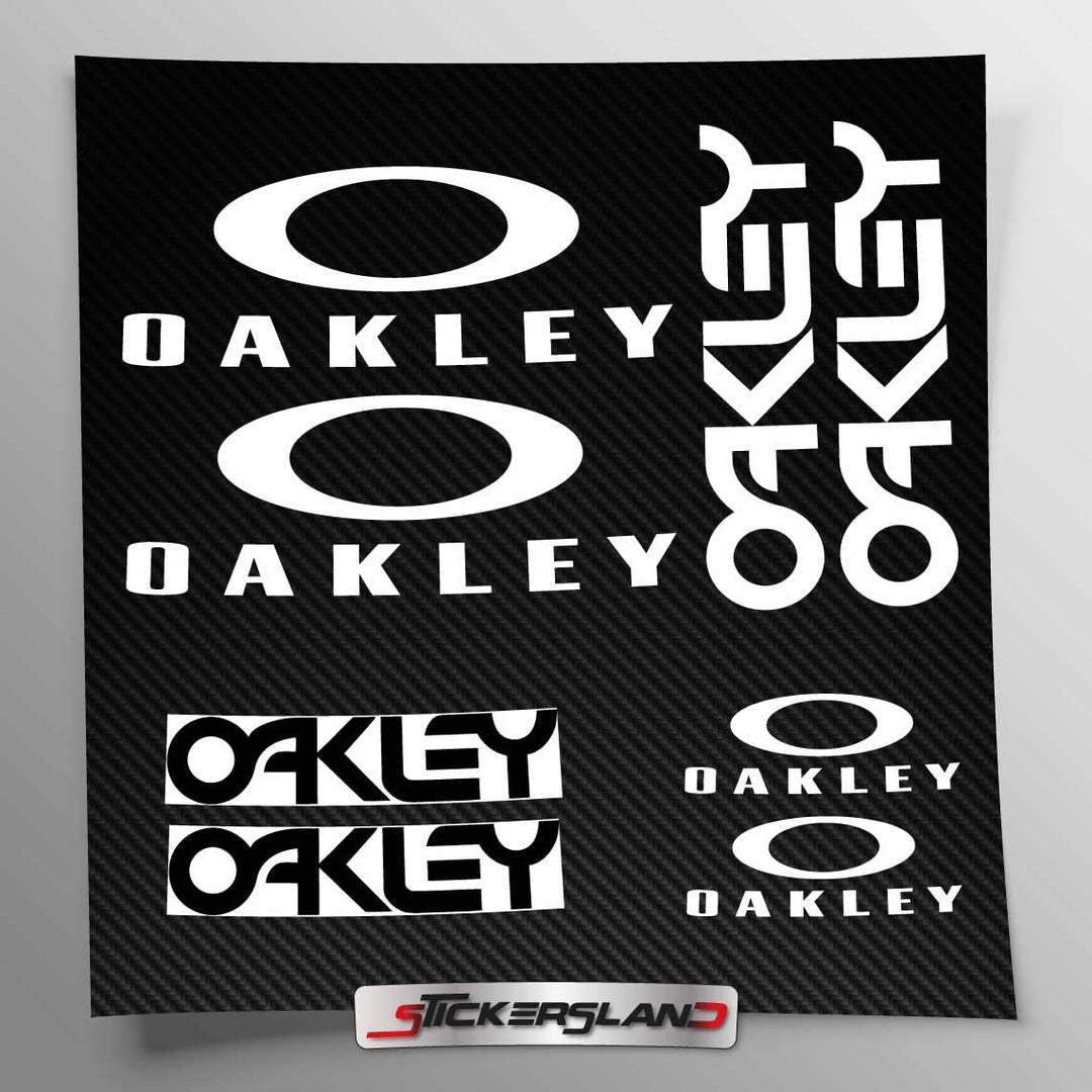 Stickersland® Aufkleber-Set kompatibel mit Rahmen MTB Mountainbike und Helm | Aufkleber-Aufkleber mi