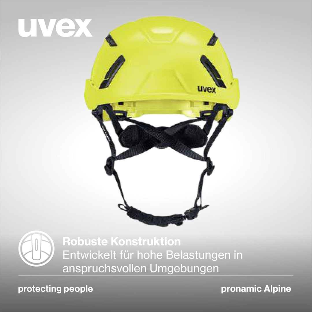 uvex pronamic Alpine Schutzhelm mit MIPS-Sicherheitssystem - Schutz und Dynamik - Damen/Herren Gelb,