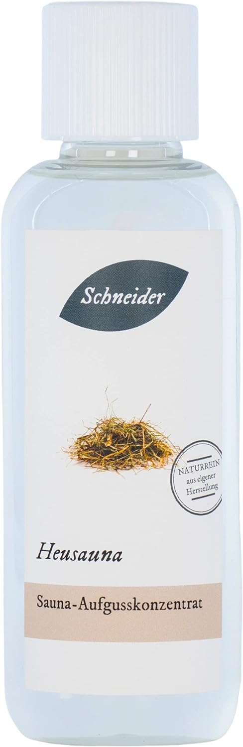 Saunabedarf Schneider - Aufgusskonzentrat, Saunaaufguss Heusauna 250ml
