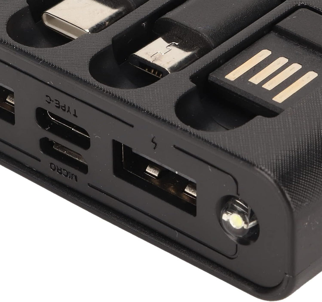 Solar-Powerbank, Tragbares 20000-mAh-Solartelefon-Ladegerät mit Taschenlampe, Unterstützt die Leistu