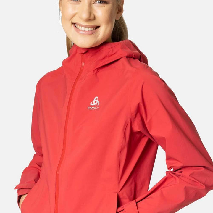 Odlo Damen Aegis 2.5l Waterproof_528671 Hardshell Jacke (1er Pack), american beauty