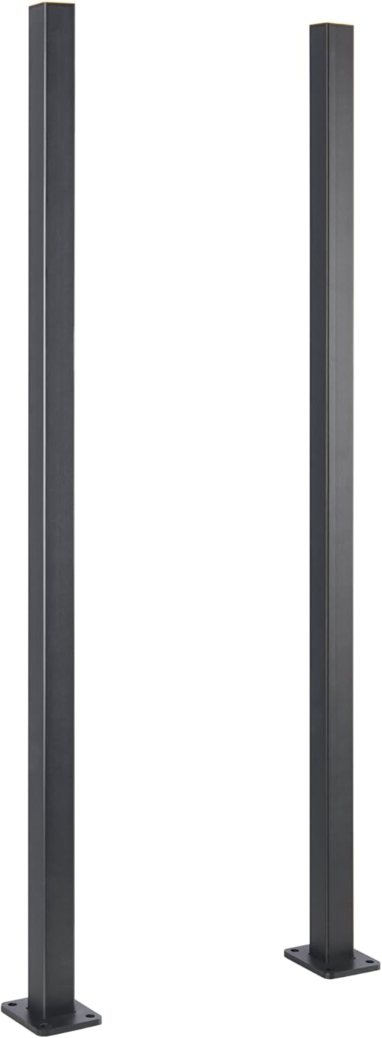 Haussmann Paketbriefkasten Box 400 Protect, XXL Breifkasten mit Ständer (Box + Ständer), Box + St&#x