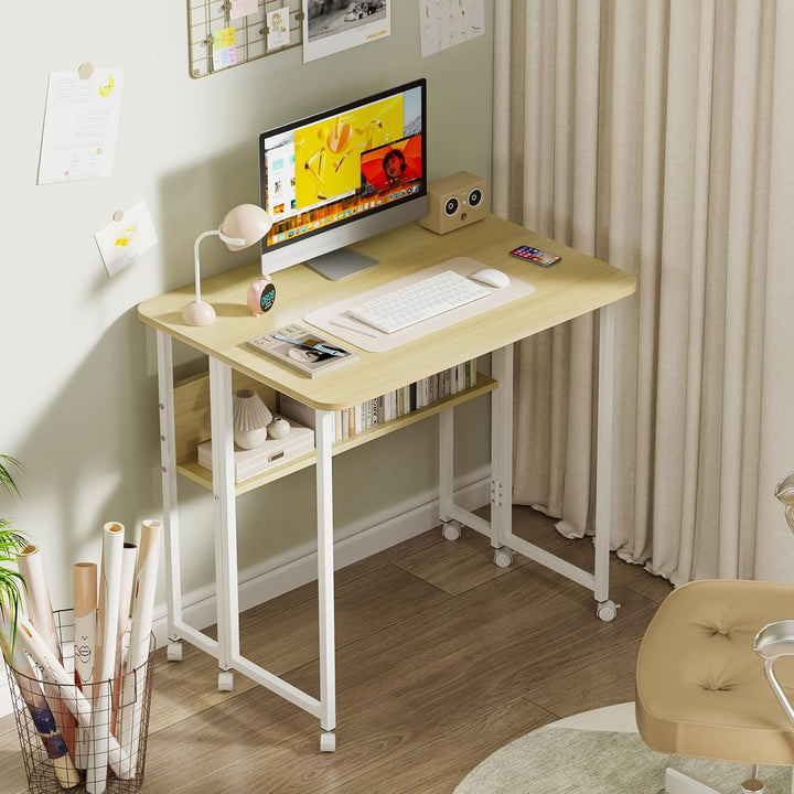 HUOLE Betttisch für Laptop, höhenverstellbar und Winkel, Tisch für Bett/Sofa/Boden, Gamer-Schreibtis
