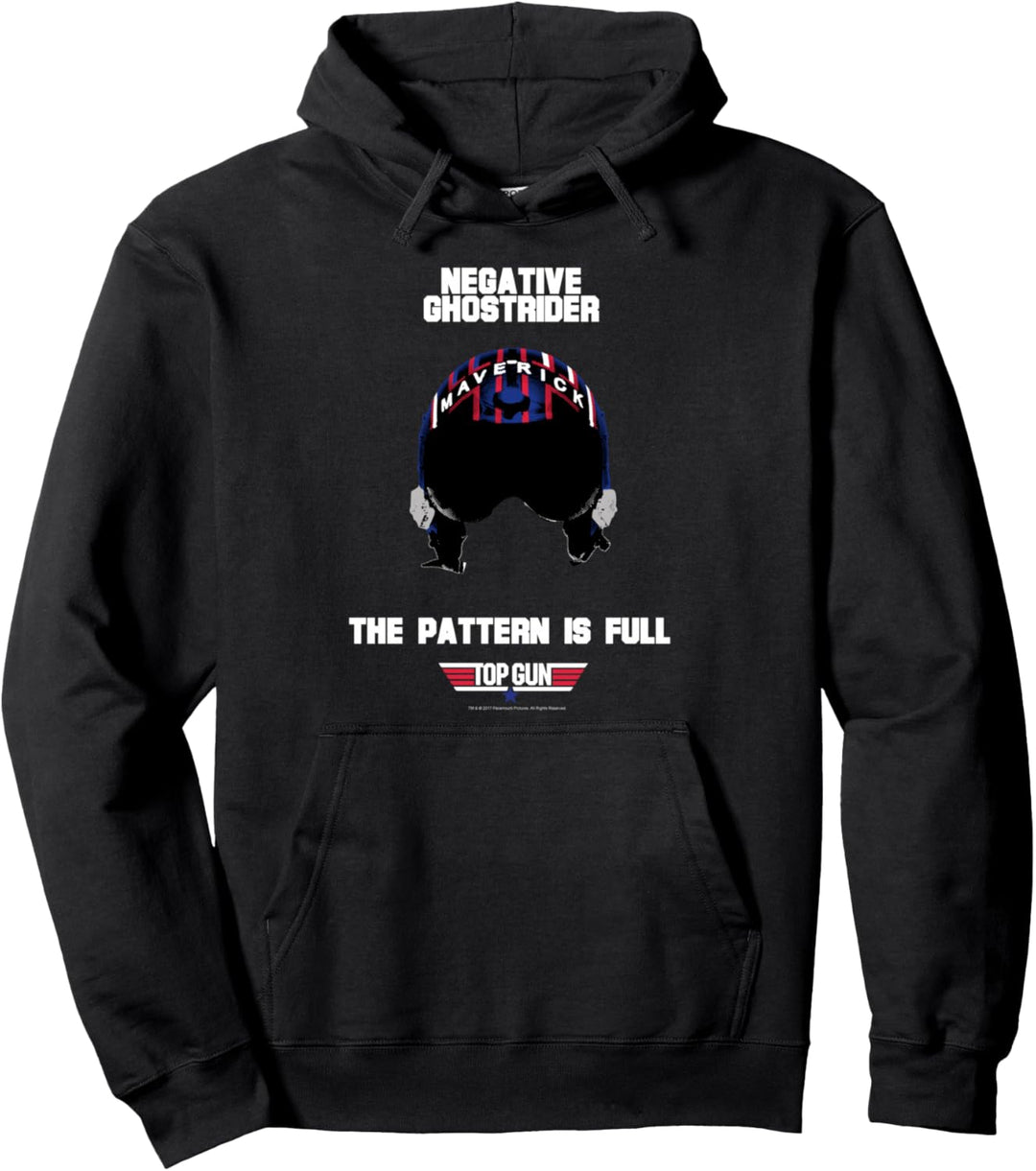Top-Gun-Negativ-Ghostrider Pullover Hoodie